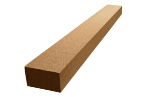 Брус лавочный МПК массив 50x30 мм, Орех